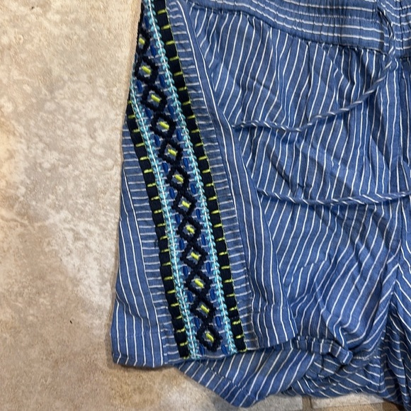 Vineyard Vines Marlin Blue Striped Embroidered Shorts S - Picture 5 of 7